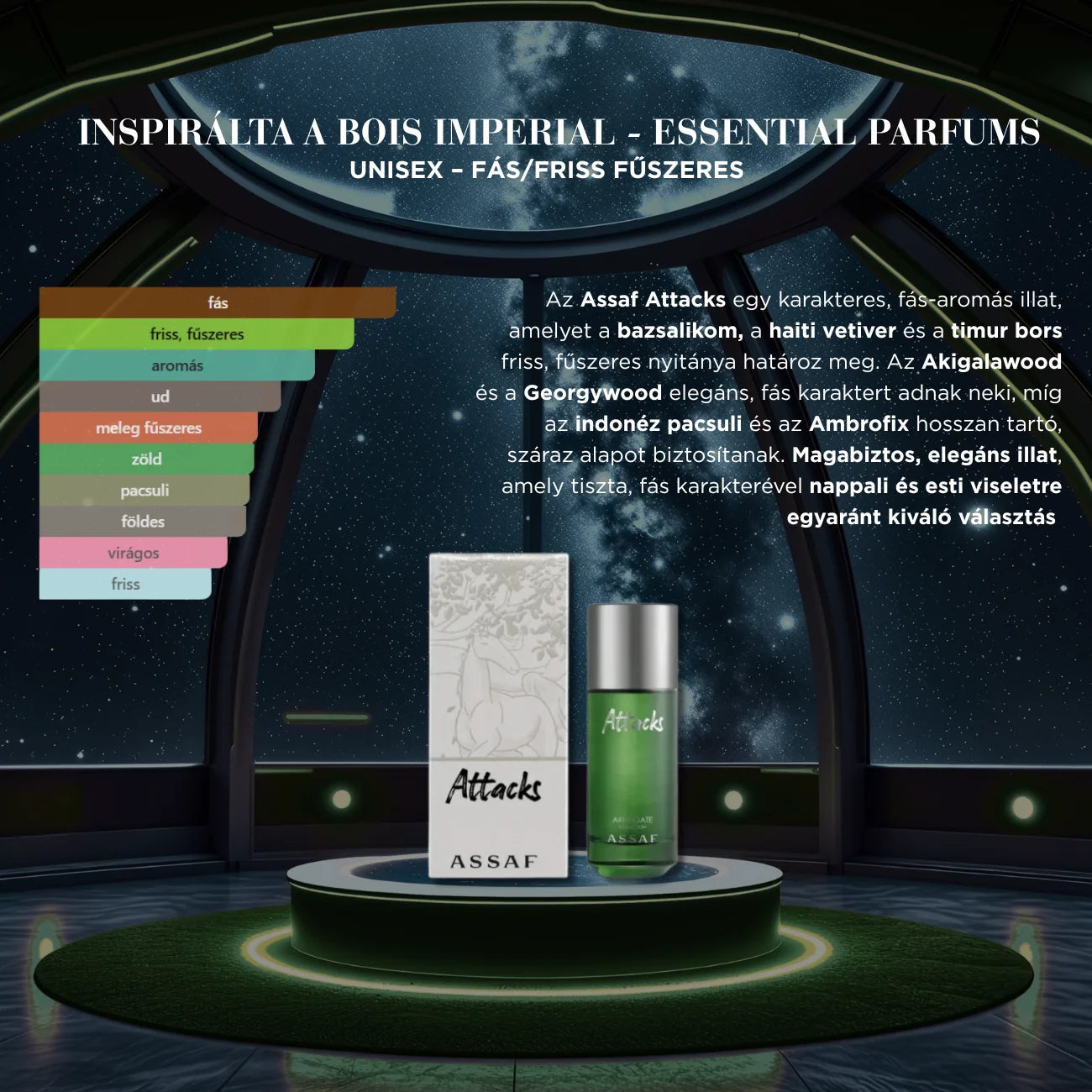ASSAF ATTACKS EDP - 150 ML