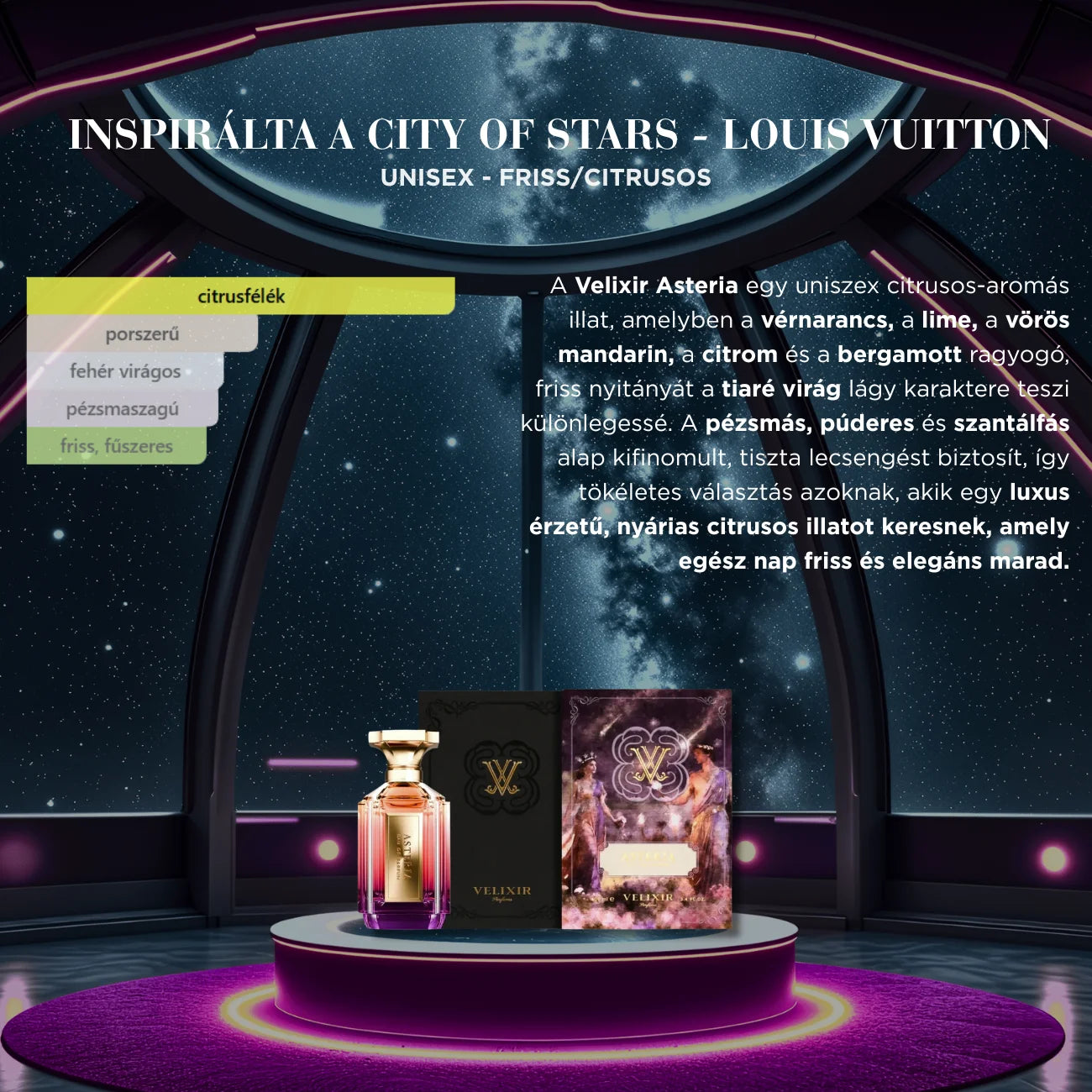 VELIXIR ASTERIA EDP - 100 ML