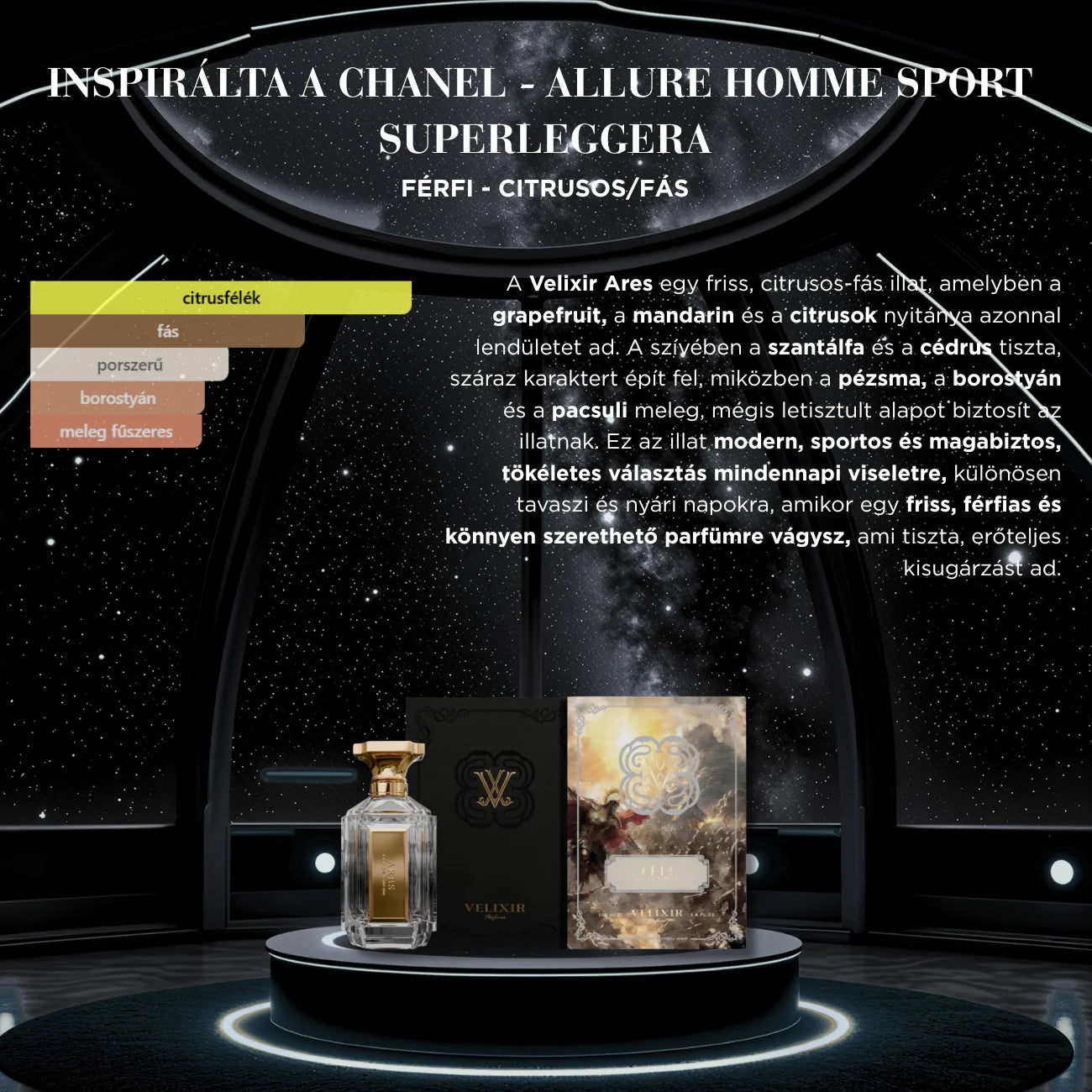 VELIXIR ARES EDP - 100 ML