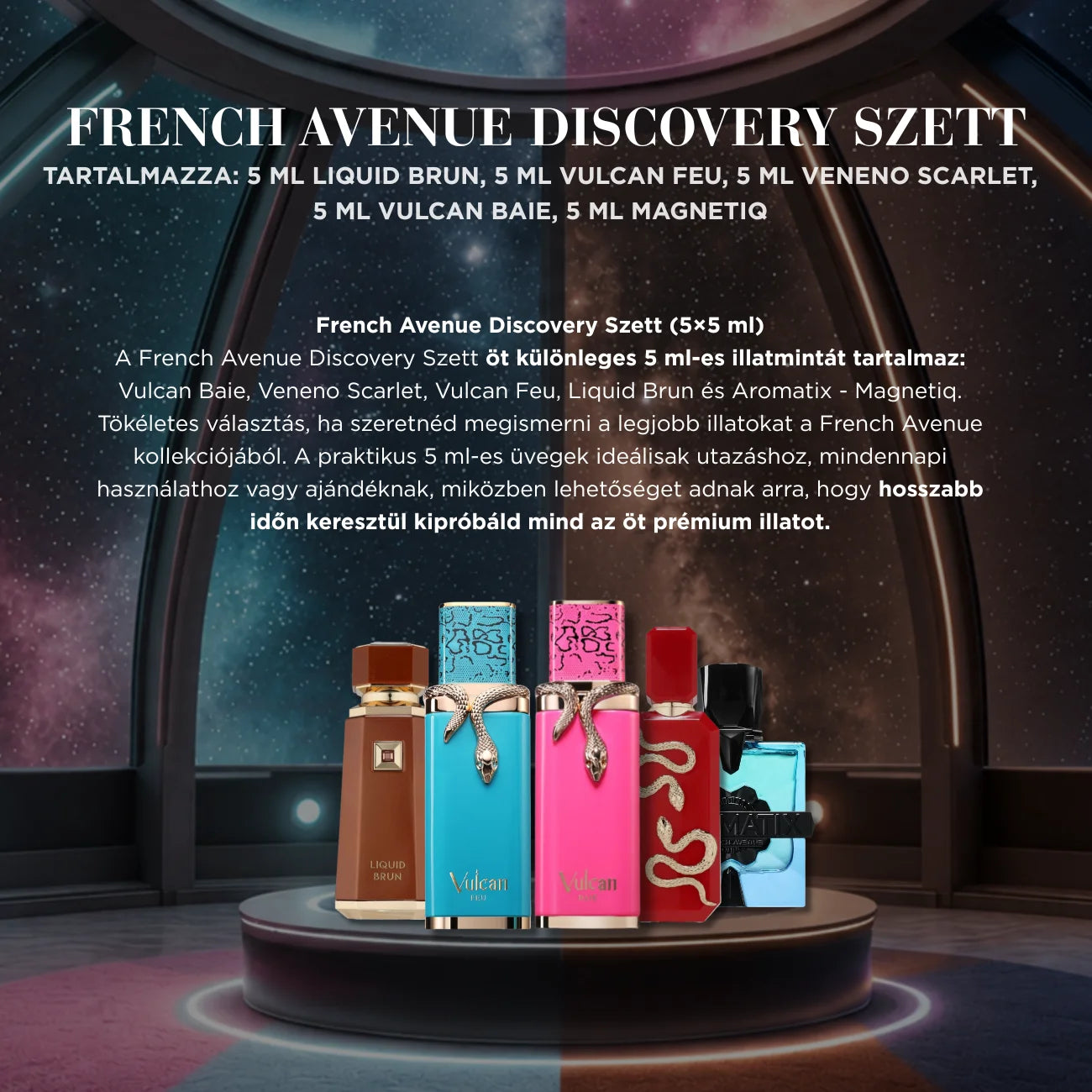 FRENCH AVENUE FELFEDEZŐ SZETT - 5x5 ML