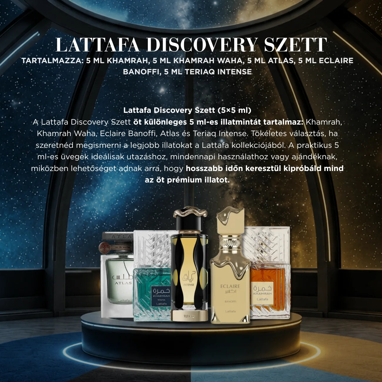 LATTAFA FELFEDEZŐ SZETT - 5x5 ML